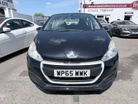 Used Peugeot 208 Access 68 HP (50 kW) 2016 Black Hatchback