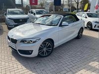 Used BMW 218 Sport Line 134 HP (98 kW) 2017 White Cabriolet