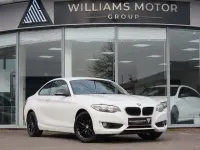 Begagnad BMW 218 Comfort Edition 136 HK (100 kW) 2017 Vit Sportkupé