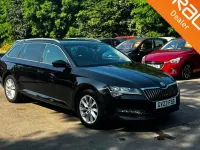 Used Skoda Superb SE Technology 150 HP (110 kW) 2023 Black Estate