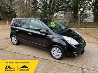 Used Nissan Note Tekna 2010 Black Hatchback