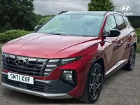 Used Hyundai Tucson N Line 230 HP (169 kW) 2022 Red SUV