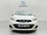 Used Nissan Micra Acenta 80 HP (58 kW) 2014 White Hatchback
