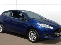 Used Ford Fiesta Zetec 82 HP (60 kW) 2017 Blue Hatchback