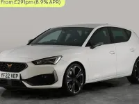 Used Cupra Leon VZ2 245 HP (180 kW) 2022 White Hatchback