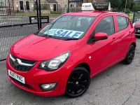 Used Vauxhall Viva 75 HP (55 kW) 2017 Red Hatchback