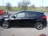 Used Ford Focus ST-Line 140 HP (102 kW) 2018 Black Hatchback