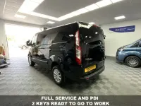 Used Ford Transit Custom Limited 130 HP (95 kW) 2021 Black Van