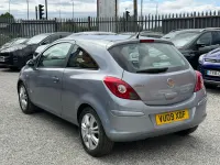 Used Vauxhall Corsa Design Edition 2009 Silver Hatchback