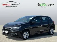 Second-hand Dacia Sandero Comfort 91 CP (66 kW) 2023 Negru Hatchback