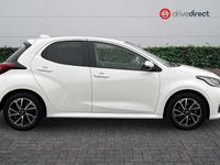Used Toyota Yaris Hybrid Design 2023 White Hatchback