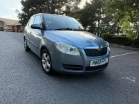 Used Skoda Fabia 70 HP (51 kW) 2010 Grey Hatchback