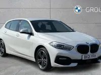 Used BMW 118 Sport Line 134 HP (98 kW) 2021 White Hatchback