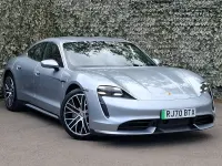 Used Porsche Taycan 500 kW (680 HP) 2020 Silver Sedan