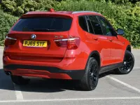 Used BMW X3 Performance 190 HP (139 kW) 2015 Red SUV