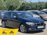 Used BMW 118 Sport Line 2015 Black Hatchback