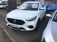 Used MG ZS Excite 111 HP (81 kW) 2022 White SUV