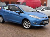 Used Ford Fiesta Zetec 82 HP (60 kW) 2010 Blue Hatchback