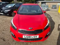Used Kia Ceed GT-Line 118 HP (86 kW) 2018 Red Hatchback