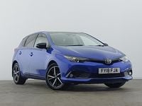 Used Toyota Auris Hybrid Design 136 HP (100 kW) 2018 Blue/black Hatchback