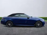 Used Mercedes E300 AMG line 2021 Blue Cabriolet