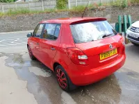 Used Skoda Fabia 2009 Red Hatchback