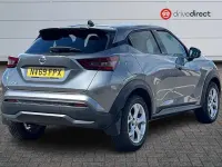 Used Nissan Juke N-Connecta 117 HP (86 kW) 2019 Grey SUV