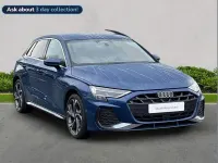 Used Audi A3 S-Line 147 HP (108 kW) 2025 Blue Hatchback