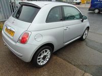 Gebraucht Fiat 500 Sport 95 PS (69 kW) 2010 Silber Kleinwagen