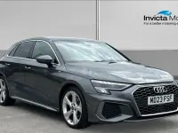 Used Audi A3 S-Line 110 HP (80 kW) 2023 Grey Sedan