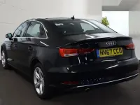 Used Audi A3 Sport 116 HP (85 kW) 2017 Black Sedan
