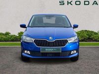 Used Skoda Fabia SE 94 HP (69 kW) 2020 Blue Hatchback