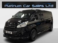Used Ford Tourneo Custom Sport 125 HP (91 kW) 2015 Black Van