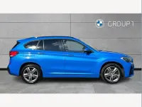 Used BMW X1 M Sport 217 HP (159 kW) 2020 Blue SUV