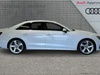 Used Audi A4 S-Line 161 HP (118 kW) 2021 White Sedan
