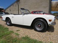 Used Triumph TR6 150 HP (110 kW) 1972 White Cabriolet