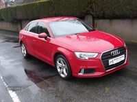 Used Audi A3 Sport 150 HP (110 kW) 2017 Red Sedan