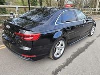 Used Audi A4 S-Line 150 HP (110 kW) 2016 Black Sedan