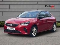 Used Vauxhall Corsa Elite 101 HP (74 kW) 2021 Red Hatchback