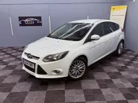 Used Ford Focus Zetec 116 HP (85 kW) 2014 White Hatchback