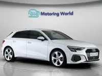 Used Audi A3 Sportback S-Line 110 HP (80 kW) 2022 White Hatchback