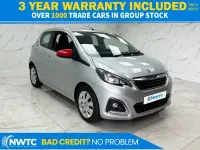 Used Peugeot 108 Active 72 HP (52 kW) 2020 Silver Hatchback