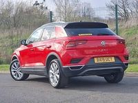 Used VW T-Roc SEL 115 HP (84 kW) 2019 Red SUV