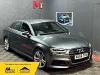 Used Audi A3 S-Line 150 HP (110 kW) 2016 Grey Sedan
