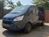 Used Ford Transit Custom Trend 130 HP (95 kW) 2017 Blue Van