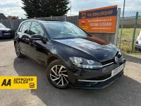 Used VW Golf VII Match 115 HP (84 kW) 2019 Black Hatchback