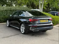 Used Audi A3 S-Line 147 HP (108 kW) 2023 Black Sedan