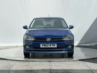 Used VW Polo Match 95 HP (69 kW) 2021 Blue Hatchback