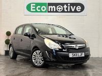 Used Vauxhall Corsa 90 HP (66 kW) 2011 Black Hatchback