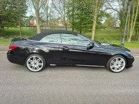 Used Mercedes E220 AMG line 174 HP (127 kW) 2016 Black Cabriolet